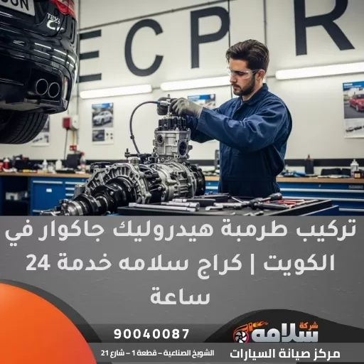 تركيب طرمبة هيدروليك جاكوار في الكويت | كراج سلامه خدمة 24 ساعة