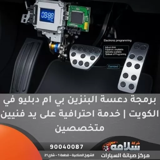 برمجة دعسة البنزين بي ام دبليو