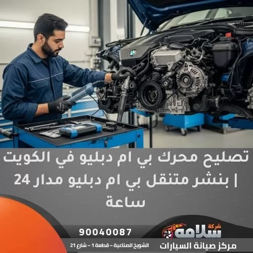 تصليح محرك بي ام دبليو