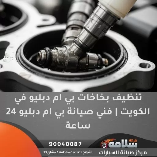 تنظيف بخاخات بي ام دبليو