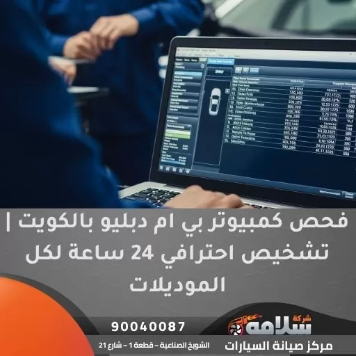 فحص كمبيوتر بي ام دبليو